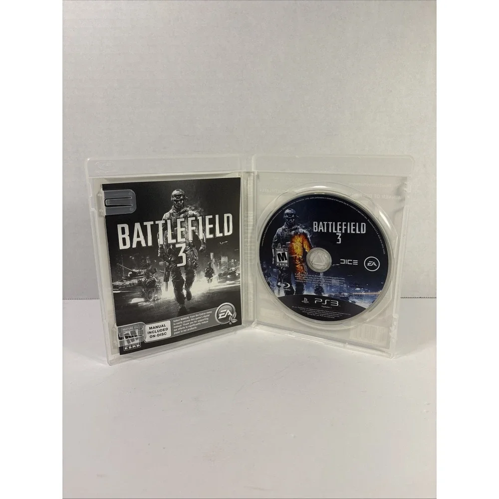 Battlefield 3 PS3 PlayStation 3 Complete CIB With Manual Tested